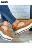 Women's Sandals Summer Vulcanized Shoes Fashion Tassel Casual Style Flat Shoes Solid Color Thick Bottom Women's
