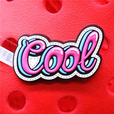 PVC Croc Shoe Charms NEW Cool Screaming French Wet Kiss Skull Mask Shoes Decorations for Jibz Kids Party Gifts