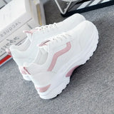 Breakj Candy Old Dad Shoes Sweet 2023 Autumn New Leisure Thick-Soled Fashion Ladies