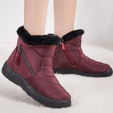 Warm Women Boots Classic Snow Boots For Women New Winter Shoes Women Waterproof Fabric Ankle Botas Mujer Female