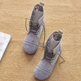 2020 Summer Boots Women Shoes Pink White Soft Ladies Ankle Boots Casual Female Summer High Top