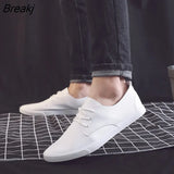 Spring Autumn Fashion Shoes Men Footwear Black White Shoes Brand Mens Casual Shoes Soft Comfortable