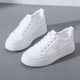 Breakj Shoes Women 2024 Summer New Board Shoes Women's Shoes Breathable Mesh Small White Shoes Women Korean Version Versatile Single Shoes