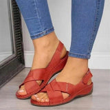Sandals Rome Shoes Woman Wedge Summer Shoes Female Footwear Ladies Platform Drop Shipping Sandalia Feminina
