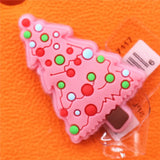 Holiday Croc Charms Cute Baby Santa Claus Christmas Tree Glove Designer Shoe Accessories JIBZ Original Clogs