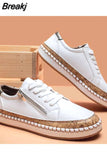 Women Sneakers Elegant Floral Printed Lace Up Flat Shoes Student Spring Casual Shoes Women Vulcanized Shoes Zapatillas