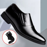 Business Men Dress Shoes Fashion Elegant Formal Wedding Shoes Men Slip on Office Oxford Shoes for