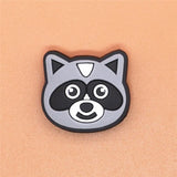 Sale 1pc Pets Series PVC Shoe Charms Cute Dog/Fish/Owl Shoe Accessories Shoe Buckle Decorations Fit Croc JIBZ Kid's