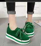 Women Sneakers Shoes Fashion Women Vulcanized Shoes High Quality Flats Shoes Women Walking platform Plus Size Zapatillas