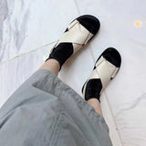 Size 35-44 Women Flats Sandals Buckle Strap Leather Platform Shoes For Women Designer Low Heels Sandalias