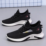 2021 new breathable men's shoes flying mesh surface fashion shoes men's casual sports shoes running