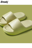 Cloud Soft EVA Slippers Couple Home Outdoor Slipper Summer Beach Unisex Bedroom Shoes Ladies Flip Flops Thick Bottom