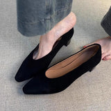 Breakj New One-Legged Single-Shoe Women's Large-Size High-Heeled High-Heeled Shoes Tip Simple Match Women's