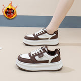 Breakj 2024 New Platform Shoes Schoolgirls Ins Fashion Niche Retro Korean Version Versatile Casual Shoes XY