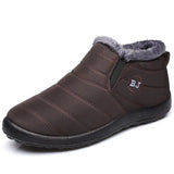 Men Boots 2021 Winter Shoes For Men Snow Botas Hombre Ankle Boots Winter Couple Husband Winter Sneakers Flat Men Casual