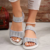 Breakj Sandals Women 2025 New Sports Flying Fish Mouth Buckle Flat Bottom Women Comfortable And