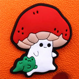 Away Shoe Buckle Accessories PVC Cute Totoro No Face Man Designer Shoe Charm Decorations fit Croc Jibz Party Kids