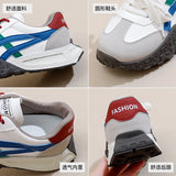 Breakj Korean Dad Shoes Female 2024 Autumn New Breathable Female Student Sneakers Increase Casual Shoes Tide