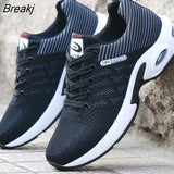 Shoes Male Sneakers 2021 Fashion Summer Air Mesh Breathable Wedges Sneakers For Men Plus Size