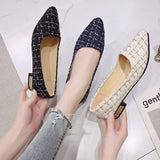 for Women 2023 Spring Concise Pointed Toe Low Heel Women's Casual Shoes Shallow Slip on Ladies Single Shoes Female