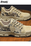 for Men Camouflage Autumn New Military Desert Shoes High-top Sneakers Non-slip Work Shoes for Men Buty Robocze