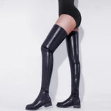 Women's Boots man boots Sexy Thigh High Long Above Knee Strip Pole Shoes plus size 43 44 Club Girl Tights Designer Free