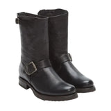 Women's Autumn Ankle Boots Fashion Plus Size 43 Comfort Booties Women Chunky Heels Belt Buckle Roman Boots Botas De