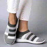 Sneakers Vulcanized Shoes Sock Sneakers Women Summer Slip On Flat Shoes Women Loafers Walking shoes