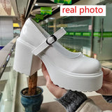 Quality Rubber Sole Japanese Style Platform Lolita Shoes Women Vintage Soft Sister Girls Shoes School mary jane shoes