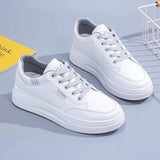 Breakj Small White Shoes Women In The Autumn Of 2025 New Korean Version Of The Solid Color Student Sneakers Trend Casual
