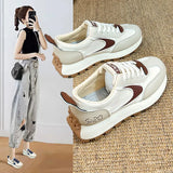 Breakj Korean Version Of Forrest Gump Shoes Women Spring 2025 New Student Running Sports Versatile Taller Dad Shoes