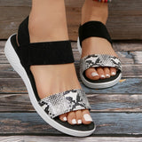 Women's Shoes on Sale 2023 Fashion Wedge Heel Platform Women's Sandals Summer New Outdoor Beach Sandals Ladies Elastic