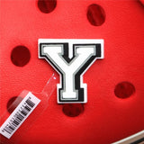 PVC Shoe Buckle Accessories DIY Combination English Alphabet Shoes Decoration Jibz for Croc Charms Bracelets Kids