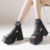Sandal with Platform Woman Summer 2023 Fashion Casual Elegant Luxury Designer Urban News Trends