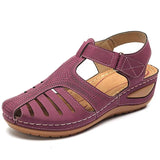 Sandals New Summer Shoes Woman Plus Size 44 Heels Sandals For Wedges Chaussure Femme Casual Gladiator Platform Shoes