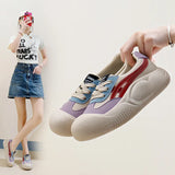 Breakj 2025 New Korean Version Ins Breathable Small White Shoes Women's Low Top Casual Shoes