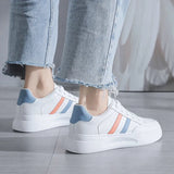 Breakj Spring Ins Leather Face Korean Version Of Small White Shoes Women's Shoes New Casual Shoes Female Students Net Red With The Same Women's