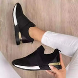 Women Loafers Spring Summer Espadrille Elastic Band Flat Shoes Female Casual Comfort Cloth Shoes Ladies Flats Plus
