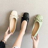 Flats Shoes Women Fashion Pointed Toe Female Spring Autumn Single Shallow Mouth Loafers Shoes Mocasines De Mujer