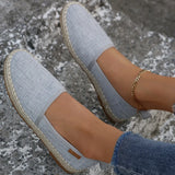 Breakj Autumn And Winter New Large-Size Lady Thick Sole Leisure Single Shoes Temu Solid Color Simple Fashion