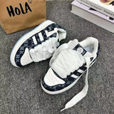 Breakj Selected Retro Fashion Trend New Board Shoes Female Small White Shoes Light And Versatile Breathable Four Seasons Regular Autumn Hot