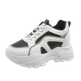 Breakj And Leisure Shoes Women 2025 Autumn New Thick-Soled Lace Running Shoes Old Dad