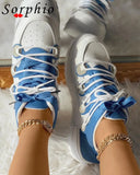 2021 New Casual Graffiti Ladies Lace Up Female Sneakers Casual Summer Spring for Men Women Shoes Brand Mixed
