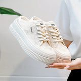 Breakj 2025 New One Foot Pedal Sandals Women Wear Ins Tide Thick Platform Sandals Casual Beach Shoes Street