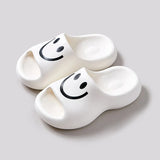 Cartoon Thick-Soled Home Slippers Female Summer Couple Anti-Slip Pillow Slides Woman 2024 Cute Soft Beach Flip