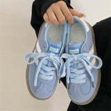 Breakj Flat-Bottomed Women's 2025 Autumn New Thick-Soled Small White Shoes Port Air Breathable Leisure Sports Board