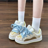 Breakj Girl Tie With Low Help Rubber Leisure Sports Autumn Ultra Light Cross Strap Sneakers Small Red Book Hot