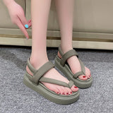 Breakj Middle East Platform Sandals Women's Platform Toe Sandals Summer Beach Sandals Women Roman
