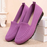 Mesh Breathable Sneakers Women Breathable Light Slip on Flat Casual Shoes Ladies Loafers Socks Shoes Women Zapatillas