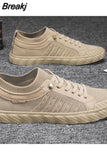 New Summer Breathable Lazy Low-cut Men's Shoes Casual Mesh Shoes All-match Lightweight Vulcanized Shoes Breathable